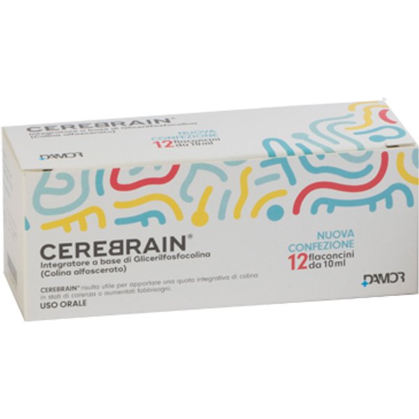 Cerebrain Integratore Di Colina 12 Flaconcini-image