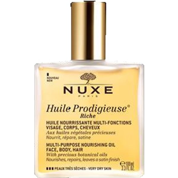 Nuxe Huile Prodigieuse Riche Olio Secco Nutriente Flacone 100 Ml-image