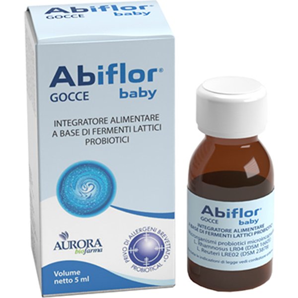 Abiflor Baby Gocce Integratore A Base Di Fermenti Lattici 5 Ml-image