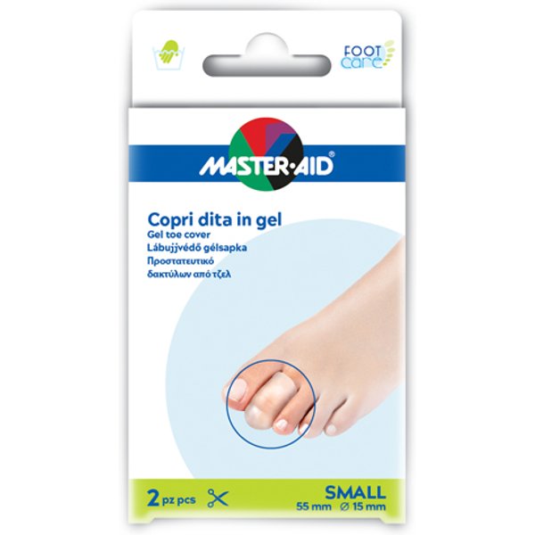 Master Aid Copri Dita In Gel Misura S - 2 Pezzi **-image