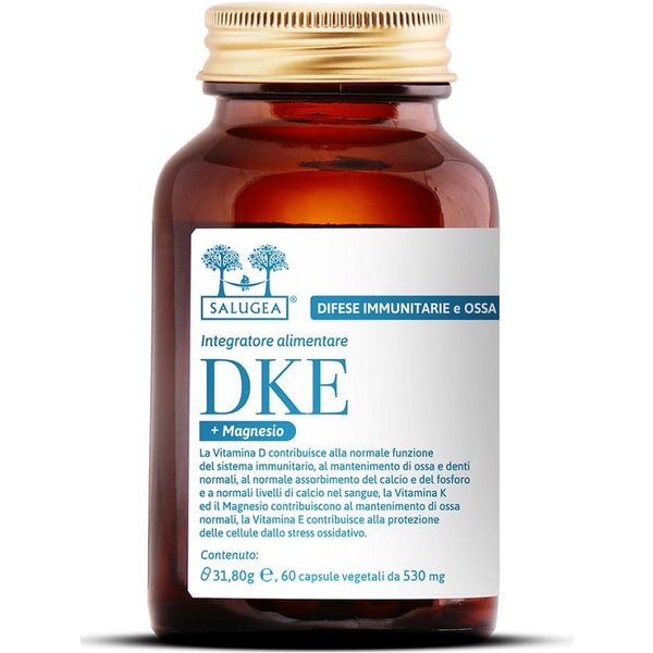 Dke + Magnesio Integratore Difese Immunitarie E Ossa 60 Capsule-image