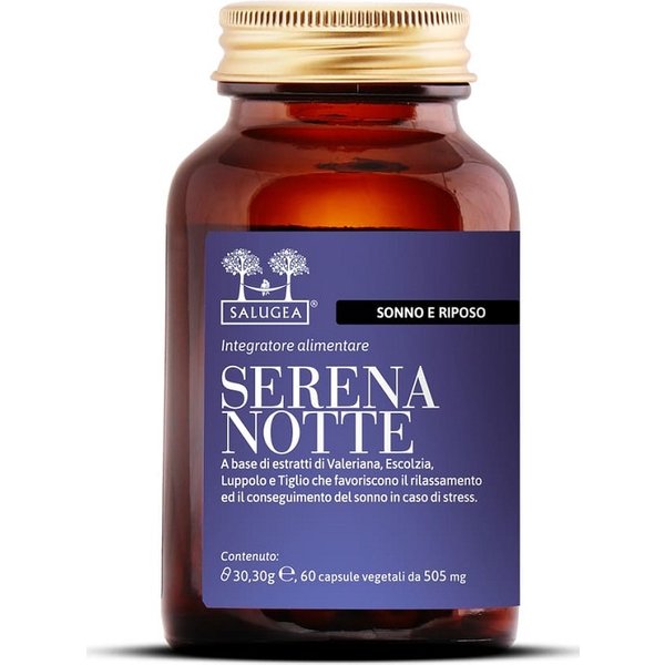 Salugea Serena Notte Integratore Per Il Sonno 60 Capsule-image