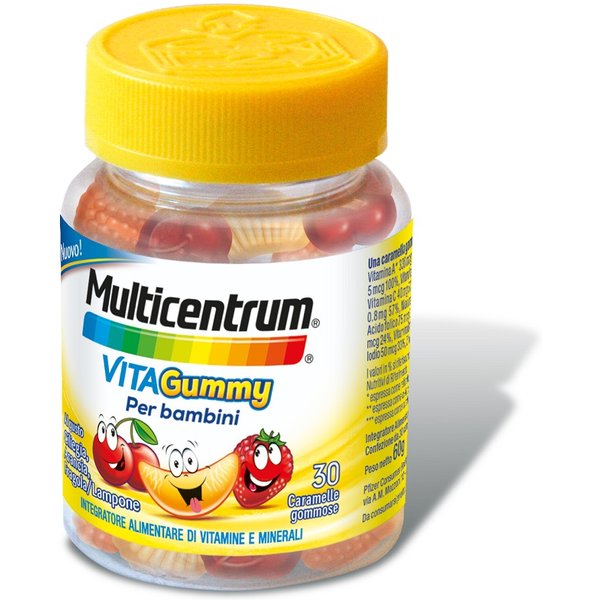 Multicentrum Vitagummy Per Bambini Vitamine E Minerali 30 Caramelle Gommose-image
