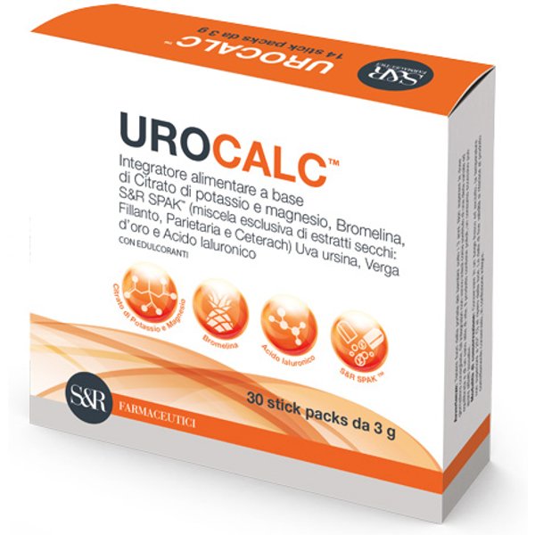 Urocalc Integratore Per Le Vie Urinarie 30 Bustine-image