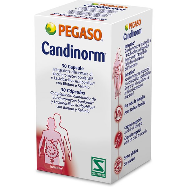 Pegaso Candinorm Integratore Per La Flora Intestinale 30 Capsule-image