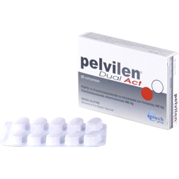 Pelvilen Dual Act Integratore Con Azione Antiossidante 20 Compresse-image