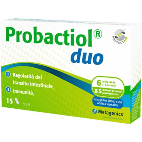 Probactiol Duo Integratore Per Il Riequilibrio Della Flora Intestinale 15 Capsule-image