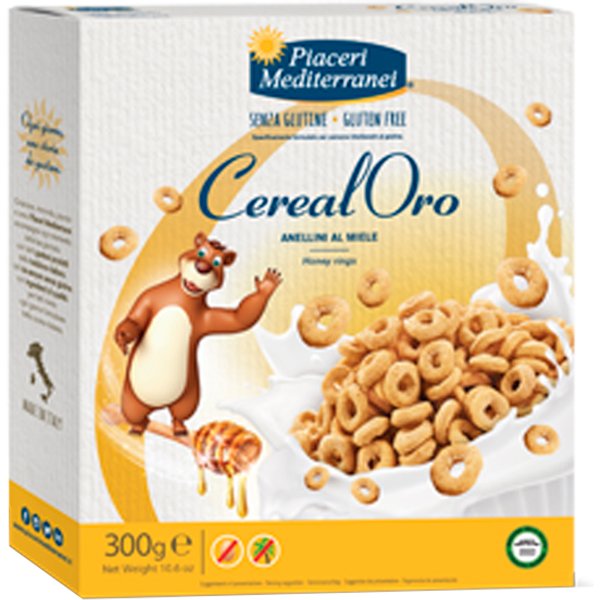 Piaceri Mediterranei Cerealoro Anellini Al Miele 300 Gr-image