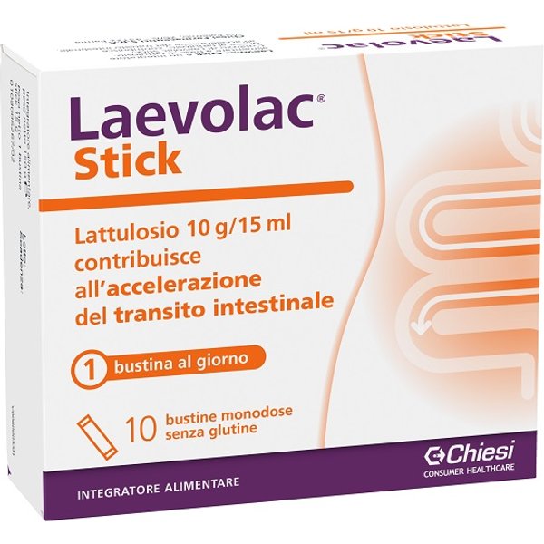 Laevolac Stick Integratore Benessere Intestinale 10 Bustine-image