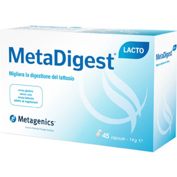 Metadigest Lacto Integratore Alimentare 45 Capsule-image