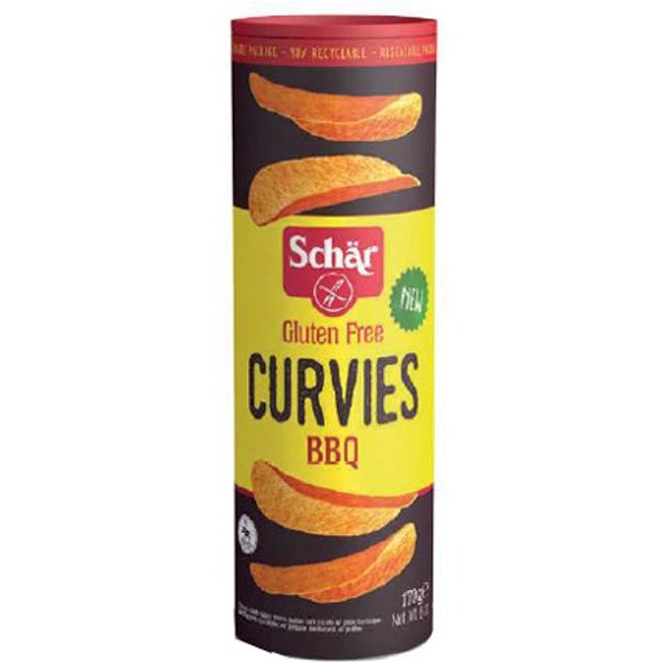 SchäR Curvies BBQ Chips Di Patate Senza Glutine 170 Gr-image