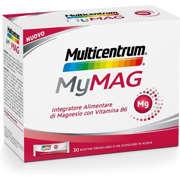 Multicentrum My Mag Integratore Di Magnesio 30 Bustine Orosolubili-image
