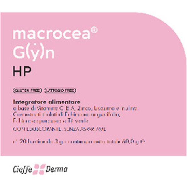 Macrocea Gyn Hp Integratore Per Uso Ginecologico 20 Bustine-image