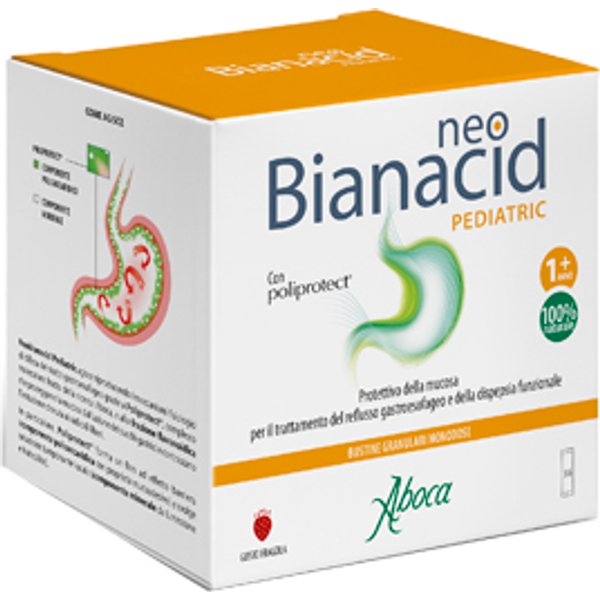Aboca Neobianacid Pediatric Contro L'acidità Di Stomaco 36 Bustine-image