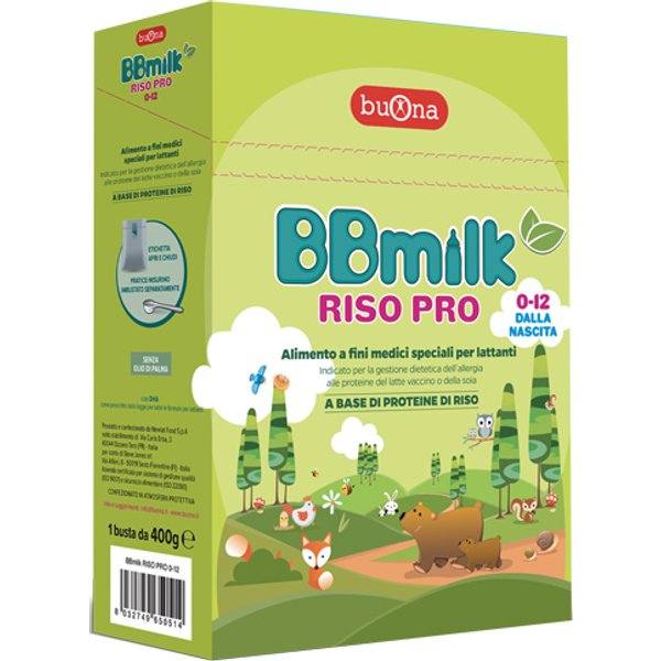 Bbmilk Riso Pro Latte Di Riso In Polvere 0-12 Mesi-image