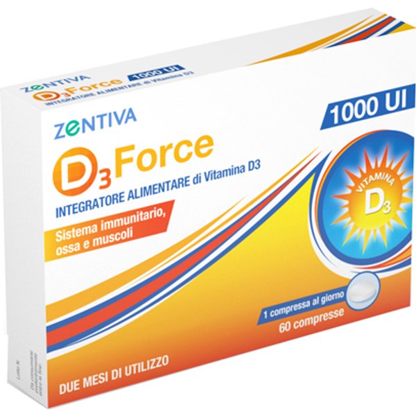 D3 Force Zentiva 1000UI 60CPR-image