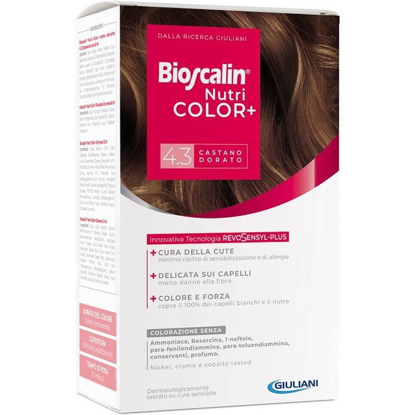 Bioscalin Nutricolor+ 4,3 Castano Dorato-image