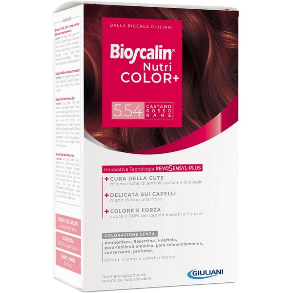 Bioscalin Nutricolor+ 5,54 Castano Rosso Rame-image