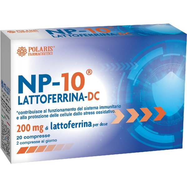 Polaris NP-10 Lattoferrina Dc Integartore Alimenatre 20 Compresse-image