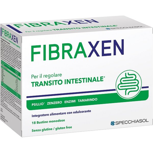 Fibraxen Integratore Per La Regolarità Intestinale 18 Bustine-image