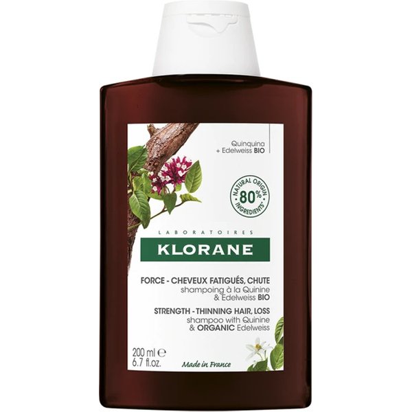 Klorane Shampoo Bio Alla Chinina E Stella Alpina 400 Ml-image