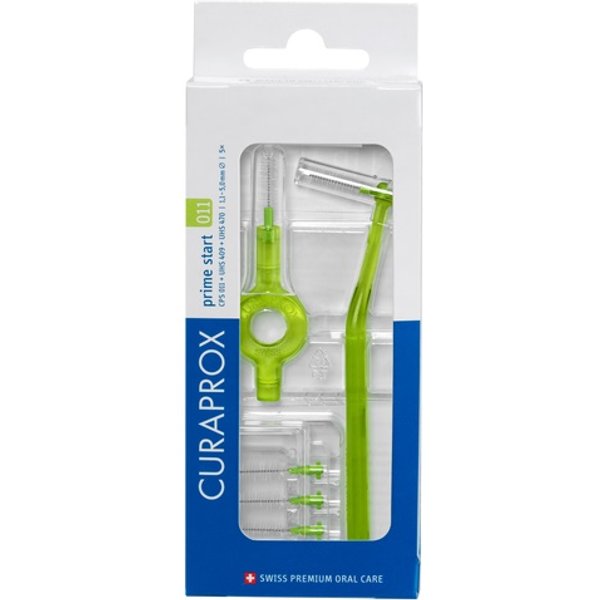 Curaprox Cps 011 Prime Start 5 Scovolini+ 1 Maniglia Uhs 409 + 1 Maniglia Uhs 470-image