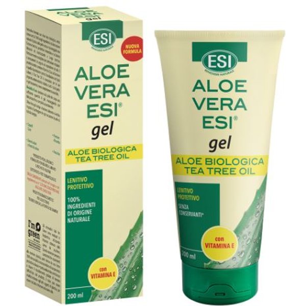 Esi Aloe Vera Gel Vitamina E Tea Tree Oil Confezione 200 Ml-image