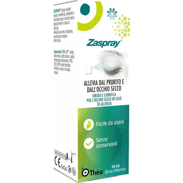 Zaspray Spray Oftalmico Occhi Secchi 10 Ml **-image