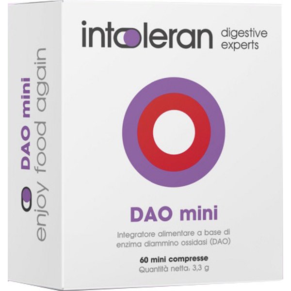 Intoleran Dao Mini Integratore Alimentare 60 Mini Compresse-image