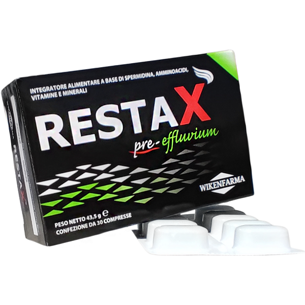 Restax Pre Effluvium Integratore Alimentare 30 Compresse-image