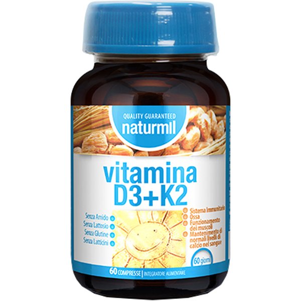 Naturmil Vitamina D3+K2 60CPR-image
