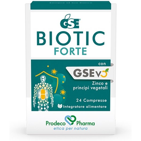 Gse Biotic Forte Integratore Per Le Difese Immunitarie 24 Compresse-image