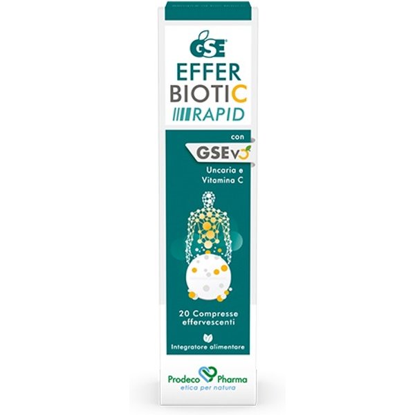 Gse Efferbiotic Rapid Integratore Alimentare 20 Compresse-image