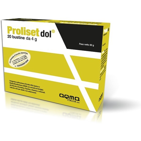 Proliset Dol Integratore Per Le Articolazioni 20 Bustine-image