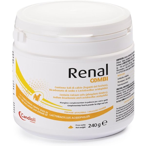 Renal Combi Per La Funzione Renale Di Cani E Gatti 240 Gr-image