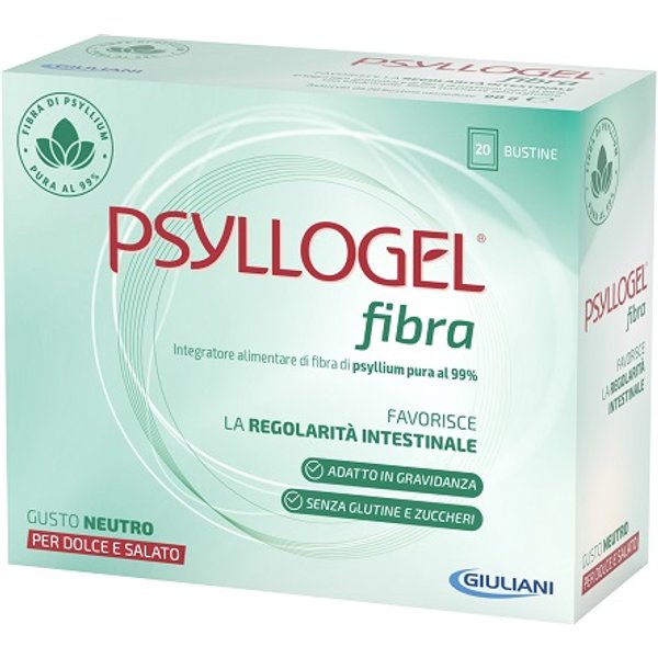 Psyllogel Fibra Integratore Alimentare Gusto Neutro 20 Bustine-image