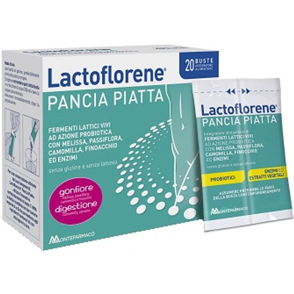 Lactoflorene Pancia Piatta 20 Bustine-image