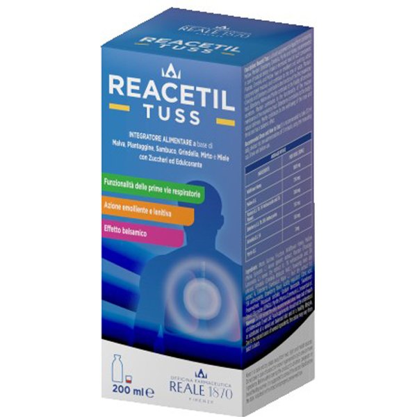 Reacitil Tuss Sciroppo Per La Tosse 200 Ml-image