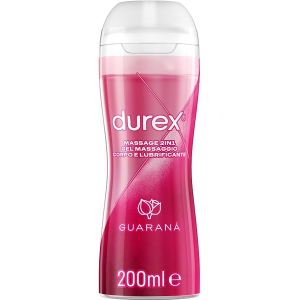 Durex Massage 2 In 1 Gel Massaggio Corpo Lubrifcante Al Guaranà-image
