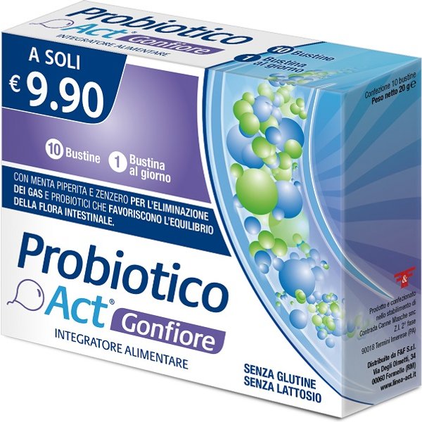 Probiotico Act Gonfiore 10BUST-image
