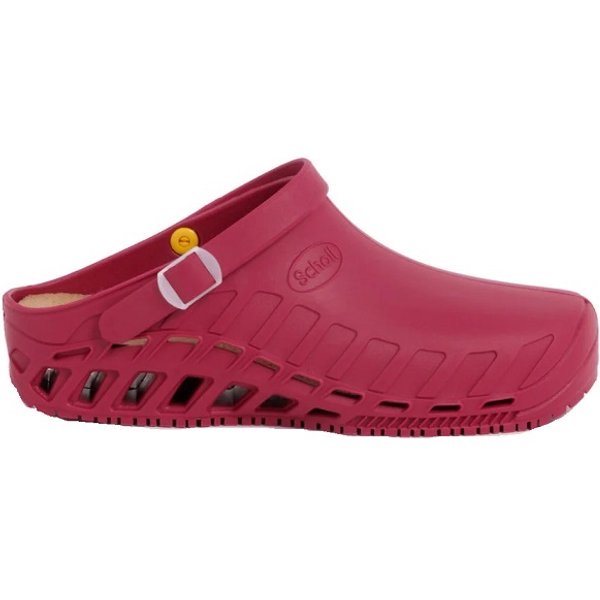 Scholl Clog Evo Tpr Scarpa Unisex Wine Tg. 39/40-image