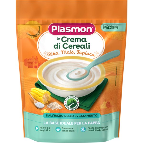 Plasmon Crema Di Cereali Riso Mais E Tapioca 200 Gr-image
