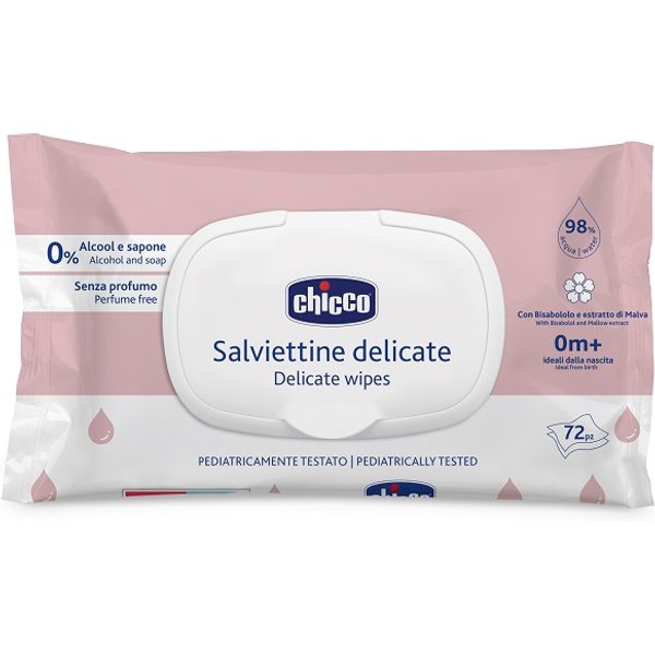 Chicco Salviettine Delicate 72 Pezzi-image