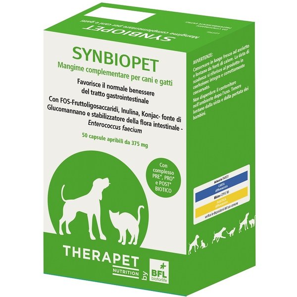 Therapet Synbiopet Cane E Gatto 50 Capsule-image
