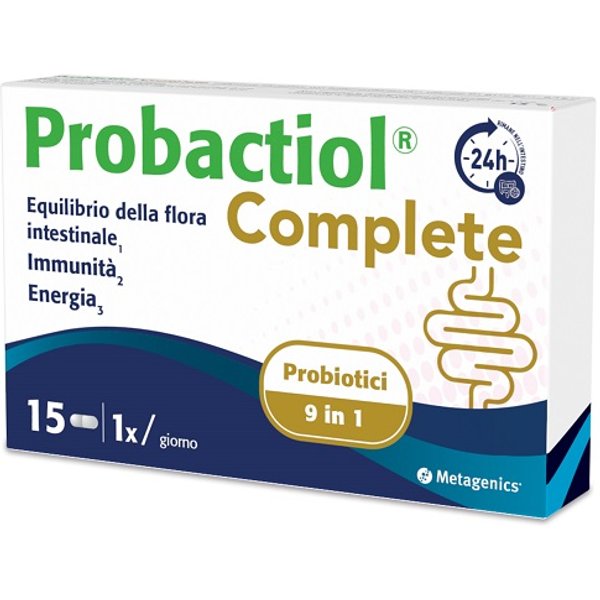 Probactiol Complete Integratore Per La Flora Intestinale 15 Capsule-image