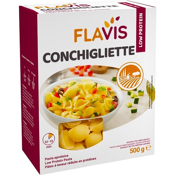 Flavis Conchigliette Pasta Aproteica 500 Gr-image