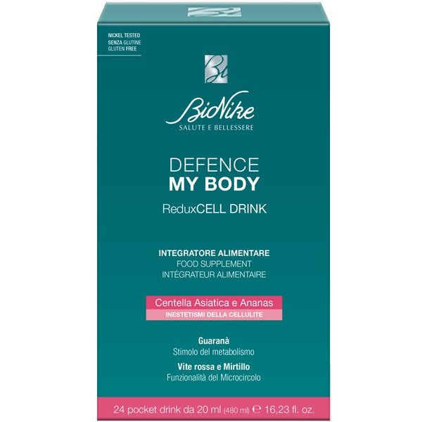 Bionike Defence My Body Reduxcell Integratore Cellulite Microcircolo Peso Corporeo 24 Pocket Drink-image