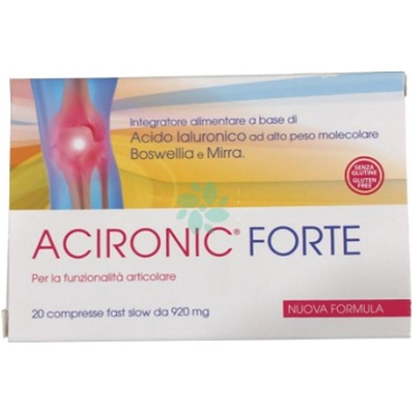 Acironic Forte Integratore Per Le Articolazioni 20 Compresse-image