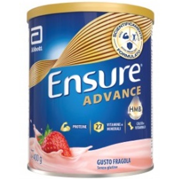 Ensure Advance Integratore Energetico In Polvere Gusto Fragola 850 Gr-image