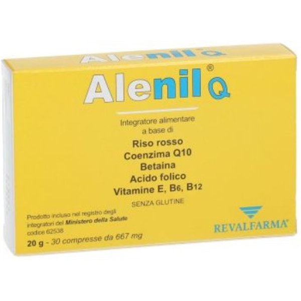 Alenil Q Integratore Per Il Controllo Del Colesterolo 30 Compresse-image